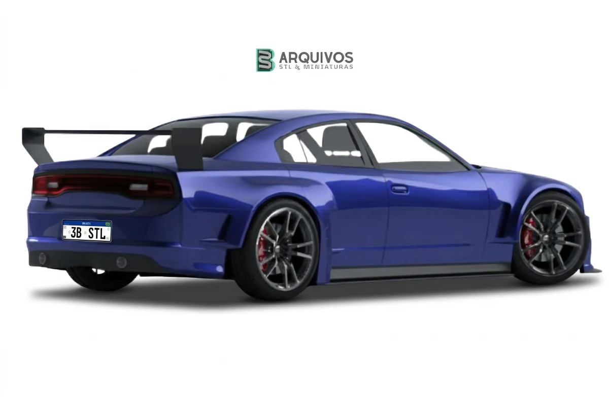 Modelo 3D STL - Dodge Charger 2012 Restyling — foto 2